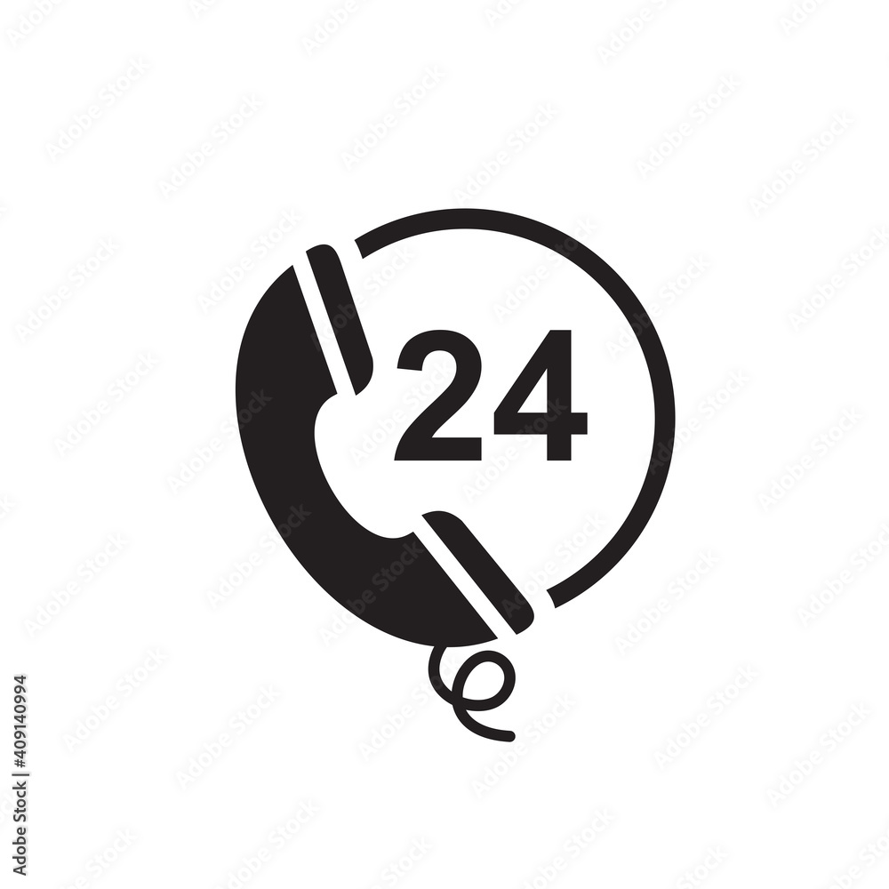 24 hours service icon symbol sign vector 24 hours service icon symbol sign vector