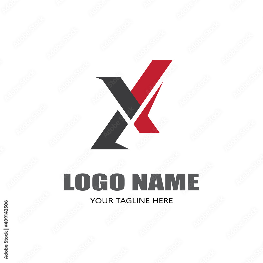 X Logo Template vector icon illustration design X Logo Template vector icon illustration design