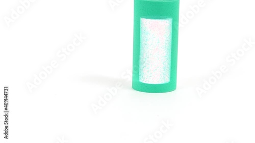 Wallpaper Mural Geometrical Abstract Animation of Colored Glowing Forms..Shape by shape stop motion animation. Abstraction pattern of geometric shapes. Colorful-mosaic banner. Stop motion. Torontodigital.ca