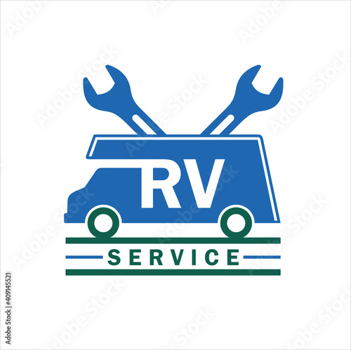 RV service logo