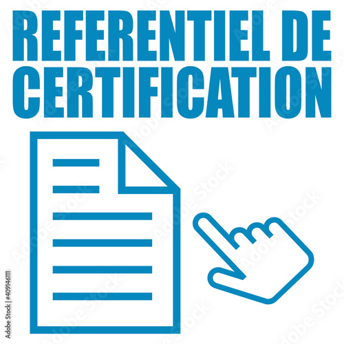 Logo référentiel de certification.