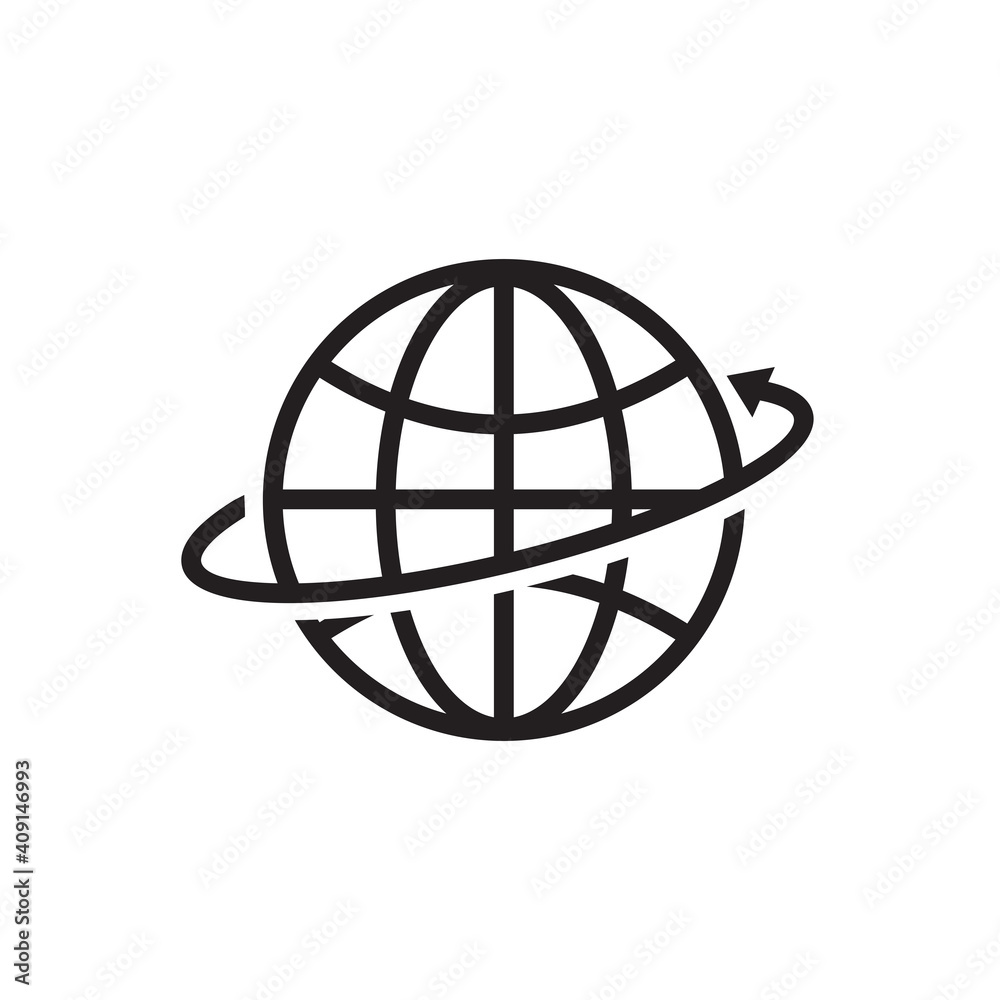 globe icon symbol sign vector globe icon symbol sign vector