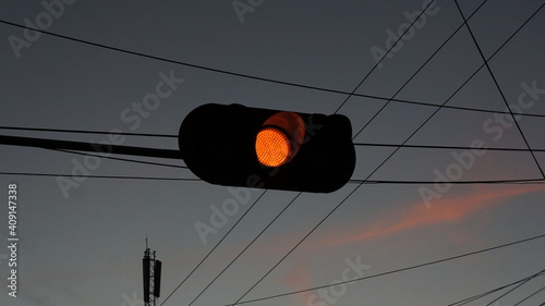 Orange light 