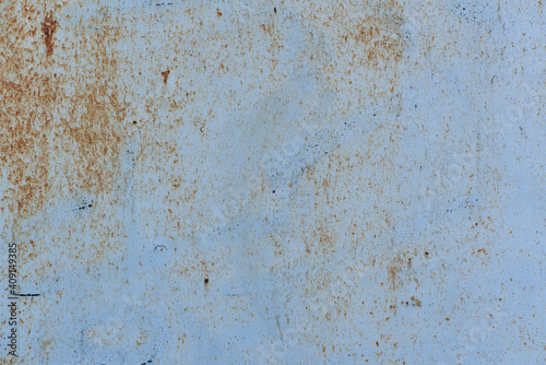 Vintage grungy white texture natural cement, metal or stone old retro pattern layout rusted abandoned in Sofia, Bulgaria, Eastern Europe