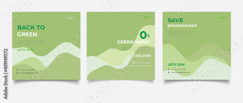 Environmental recycle and reuse social media 