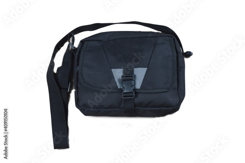 Sling bag is a bag that is generally produced with a small and simple size, accompanied by a long rope to be draped on the shoulder or crossed.