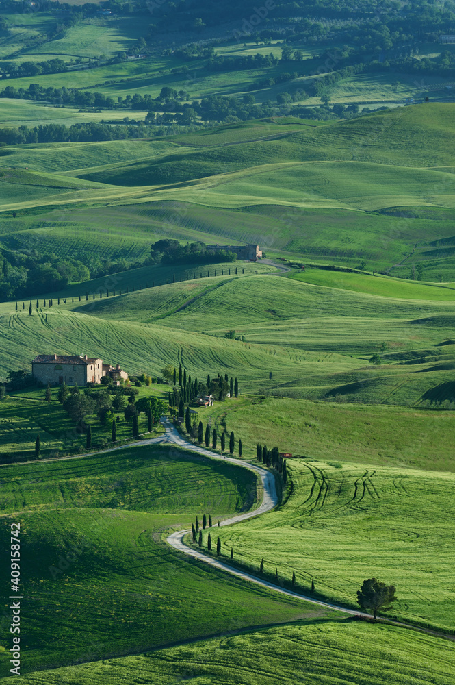 Stunning Landscape in Tuscany, Italy