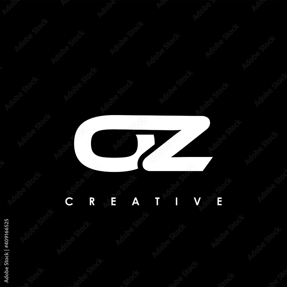 OZ Letter Initial Logo Design Template Vector Illustration OZ Letter Initial Logo Design Template Vector Illustration