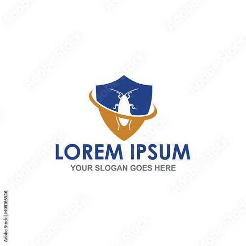 pest control vector , cockroach control logo