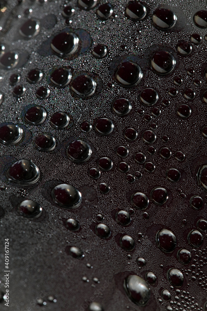 Water droplets in plastic bottle macro background high quality prints