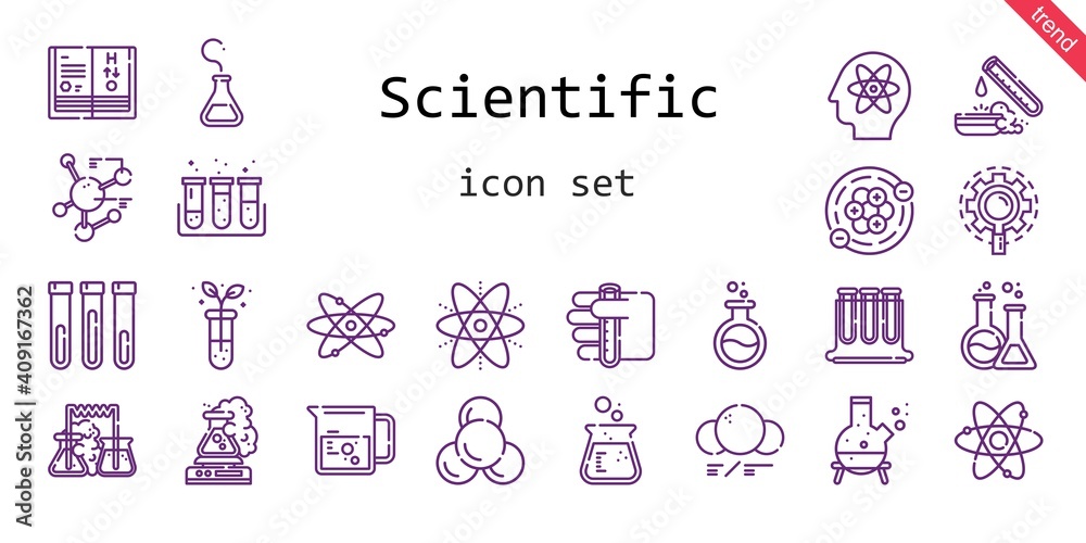 scientific icon set. line icon style. scientific related icons such as test tube, test tubes, science book, atomic, molecule, flask, atom, beaker, research, atoms, scientific icon set. line icon style. scientific related icons such as test tube, test tubes, science book, atomic, molecule, flask, atom, beaker, research, atoms,