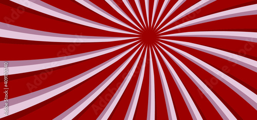 redish creamy sunburst background