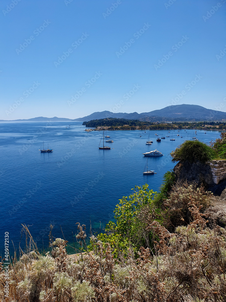 vedute dell'isola di corfu