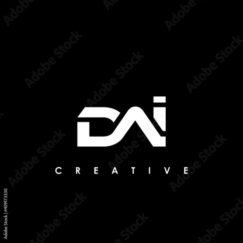DAI Letter Initial Logo Design Template Vector Illustration