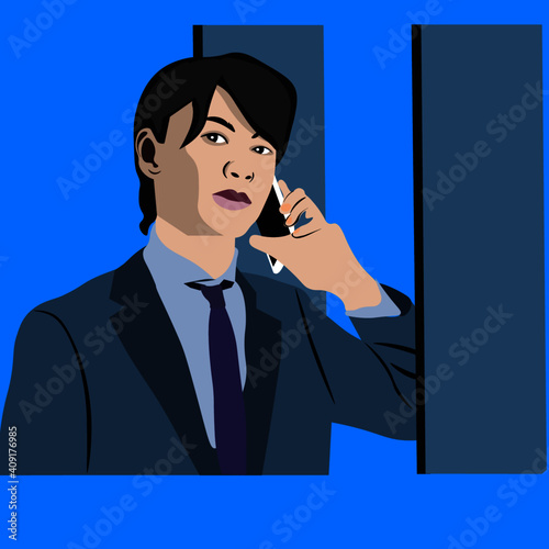illustration of worker 2021 new