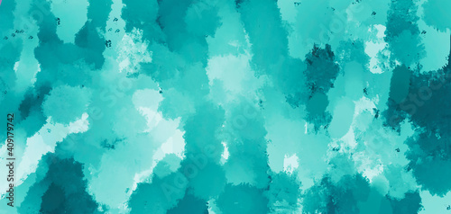 Turquoise shades textured. Abstract Background.
