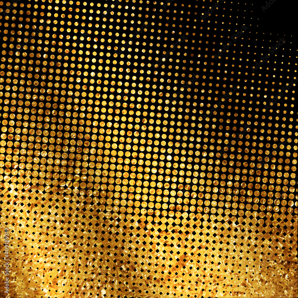 Gold Mosaic Abstract Gold Mosaic Abstract