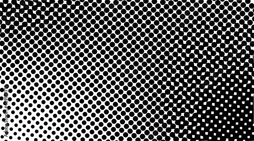 Vector halftone dots