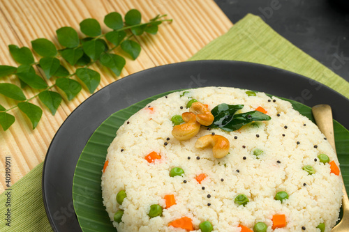 Upma  or rava upma photo