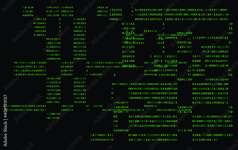 Texture composed by a sequence of zero and one number. Abstract futuristic cyberspace with binary code, matrix background with digits. Texture composed by a sequence of zero and one number. Abstract futuristic cyberspace with binary code, matrix background with digits.
