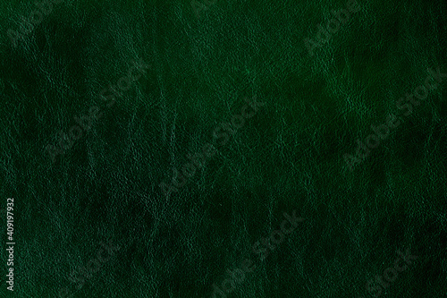 green  leather background