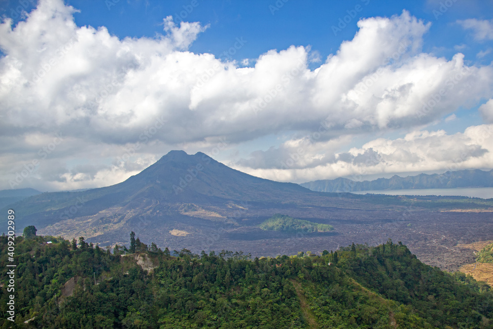 Mount Batur (Gunung Batur) - The Kintamani Volcano at Bali Indonesia