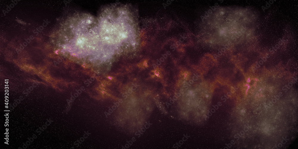 Space nebula background