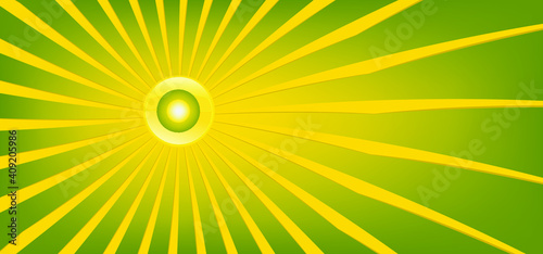sunburst yellowish strips background