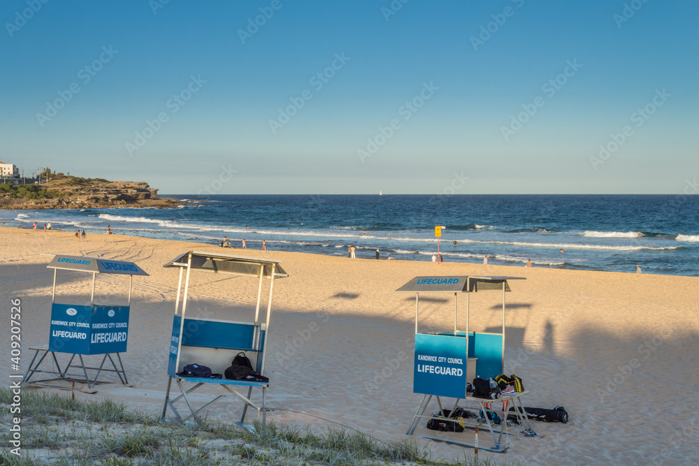 Sunset at Maroubra Beach Sydney Australia