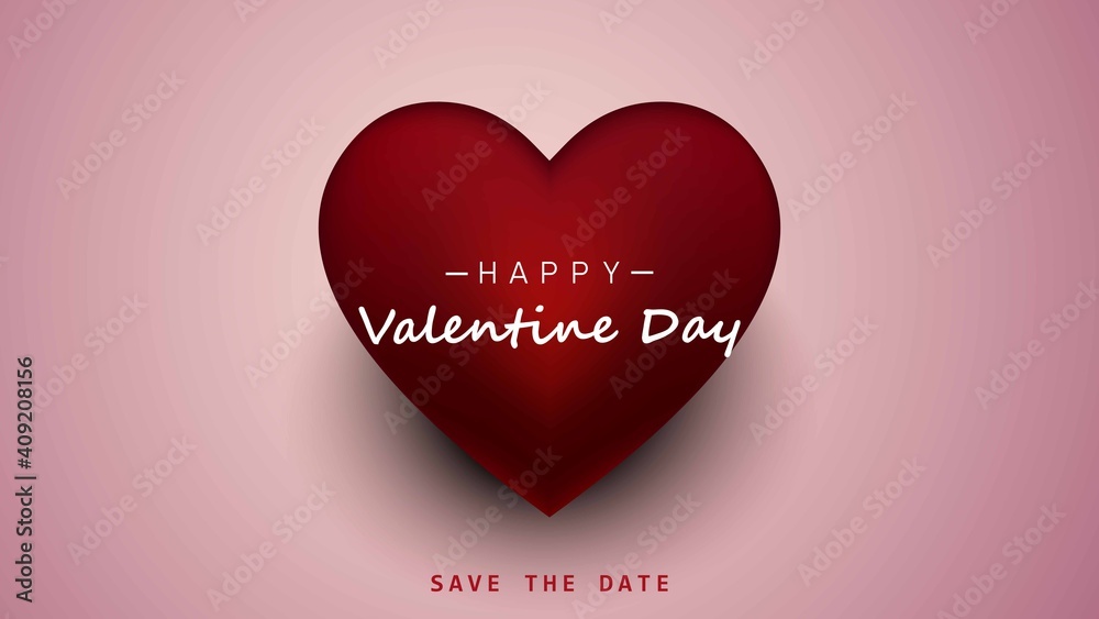 Valentine's day background design. Postcard background, greeting cards, pamphlets, book covers. Eps10 vector