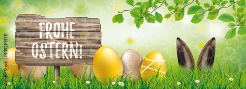 Frohe Ostern Header