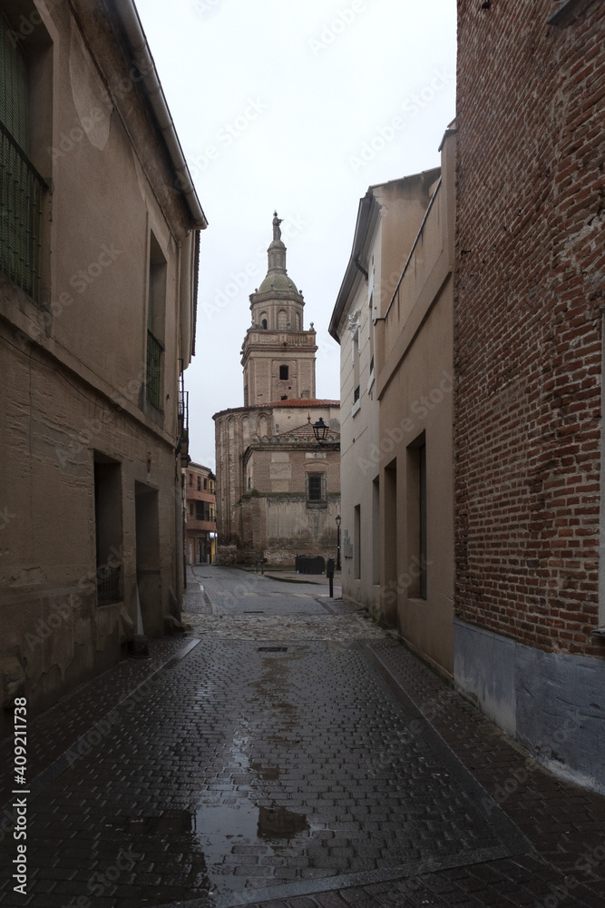 Tower of the Church of Santo Domingo de Silos (Arévalo)‎ 