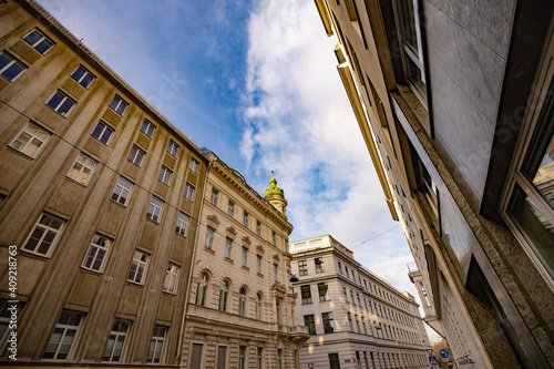 The beautiful city of Vienna, Austria