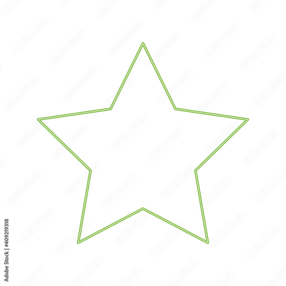 star quality line color style icon star quality line color style icon