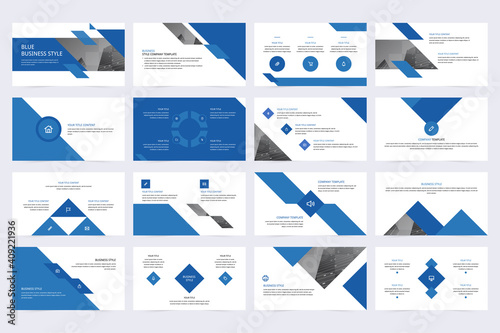 Business company slides promotion introduction presentation