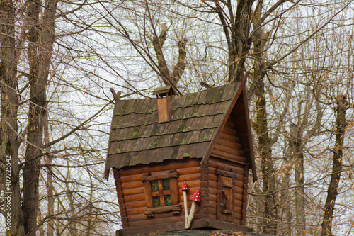fabulous hut in the forest © Лаура Летова