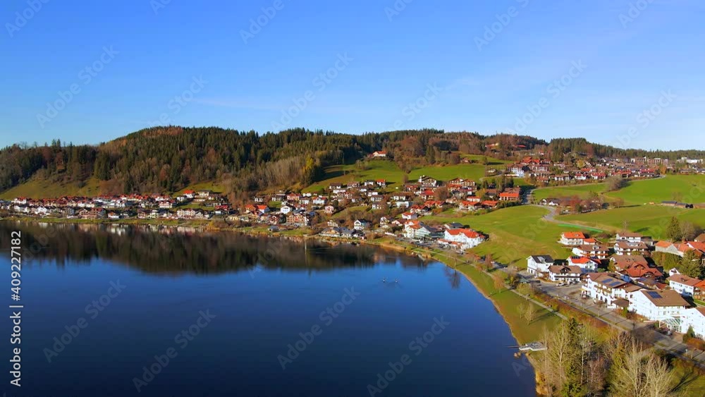 Hopfen am See, Hopfensee, Allgäu, Bayern, Deutschland
