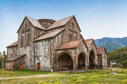 The monastery of Akhtala in the fortress Prnjak (Akhtala) in the gorge of the Debed river in Lori region. Armenia