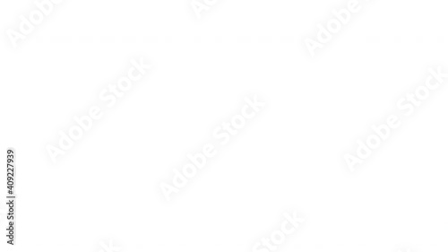 Ink Strokes Transition is a stock motion graphics video of cartoon ink strokes transitions of white luma on black background, for revealing the photo or video backgrounds. 