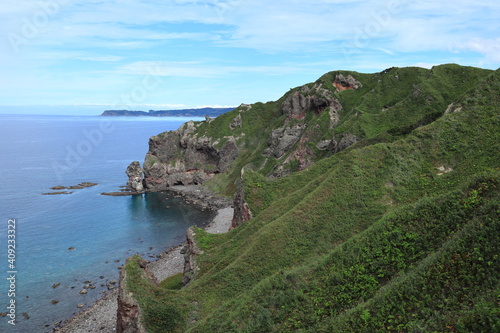 北海道 積丹半島の神威岬