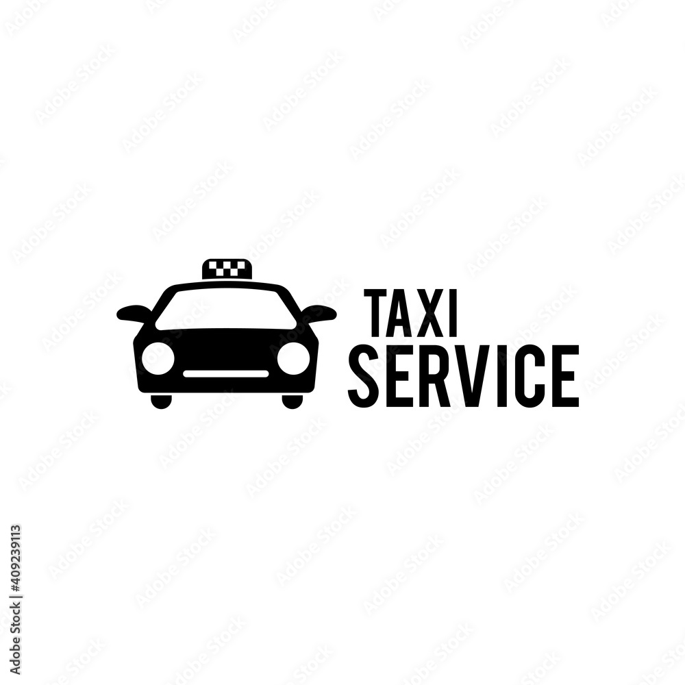 Taxi  service design layout templates set.