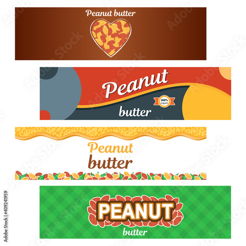 Peanut butter vector