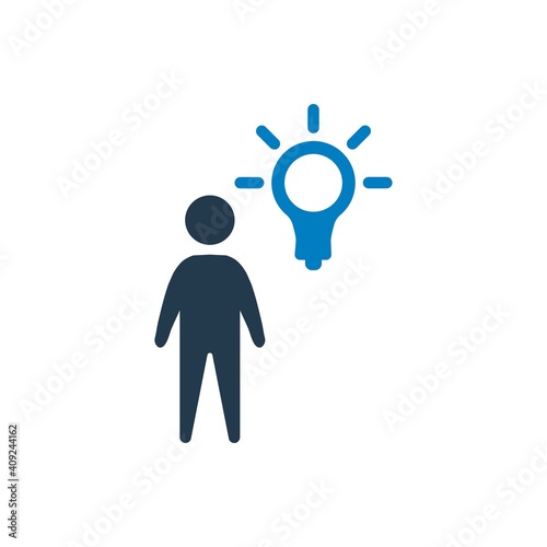 Idea person icon