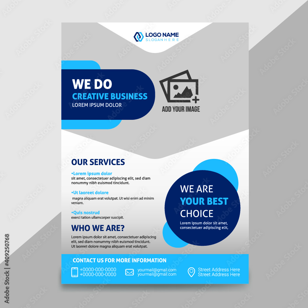 Business Flyer Template, Creative Brochure Cover and Poster Design, a4 size page Business Flyer Template, Creative Brochure Cover and Poster Design, a4 size page