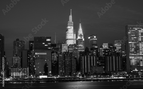 city skyline cute beautiful buildings Manhattan usa New York night   © Alberto GV PHOTOGRAP