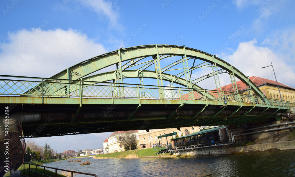 Zrenjanin Serbia is the oldest bridge called Mali most. Zrenjanin Serbia is the oldest bridge called Mali most.