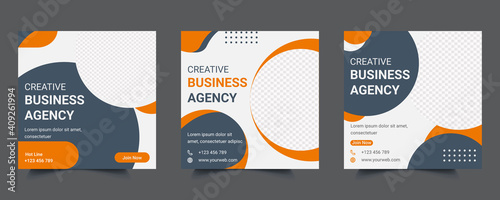 Digital Marketing Agency Social Media Web Banner post Template Design