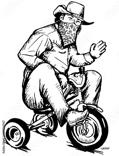 Tricycle Cowboy