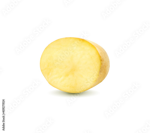 potatoe isolated on a white background
