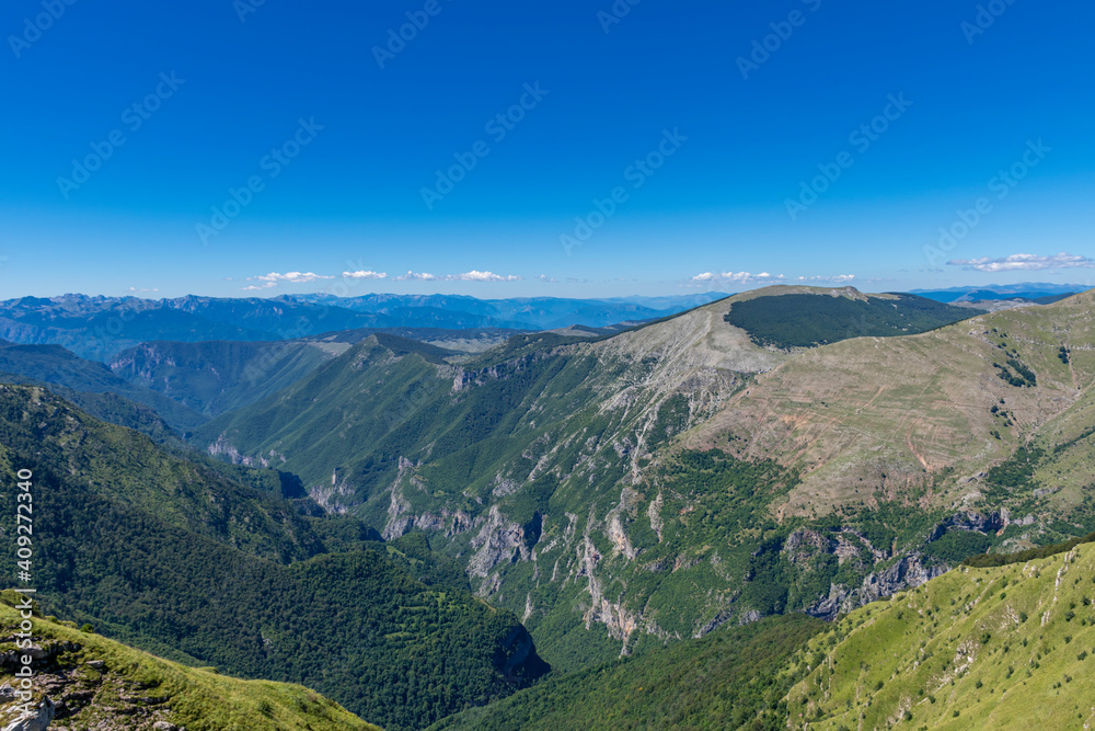 landscape with mountains